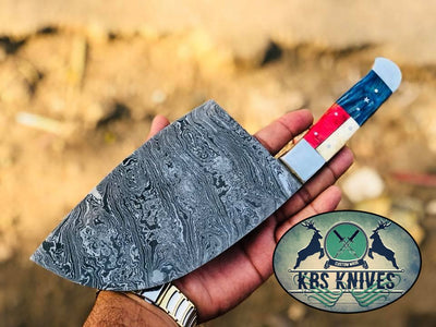 Premium Handmade Damascus Steel Siberian Chef's Knife - Korvel