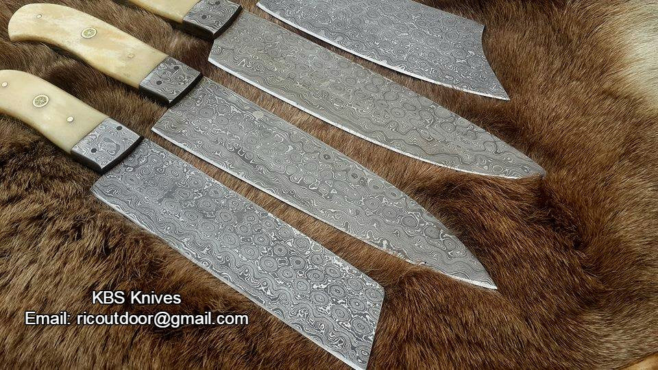 Exquisite Handcrafted Damascus Steel Knife Collection - Korvel
