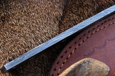 Premium Handcrafted Damascus Steel Blank Blade - Korvel