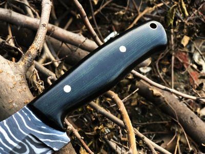 Premium Custom Handmade Damascus Steel Hunting Knife - 13.5 Inches - Korvel