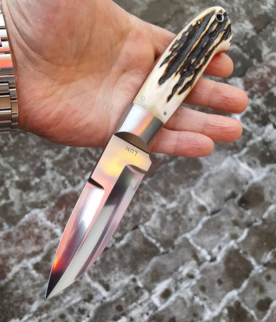 Premium Custom Full Tang D2 Steel Hunting Knife - Korvel