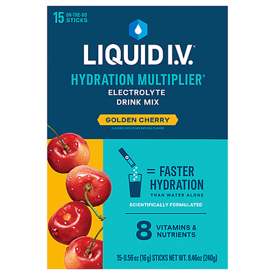 Liquid I.V.® Golden Cherry Electrolyte Drink Mix