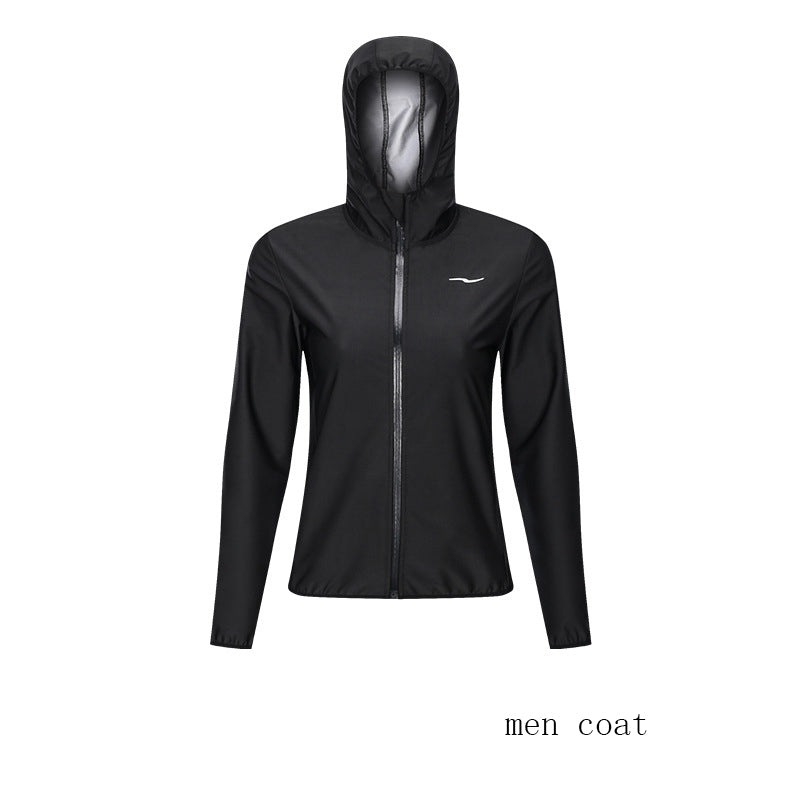 Veste de course extérieure premium pour couples actifs