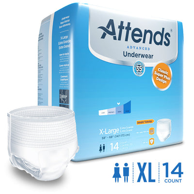 Attends Advanced Underwear - Heavy Absorbency