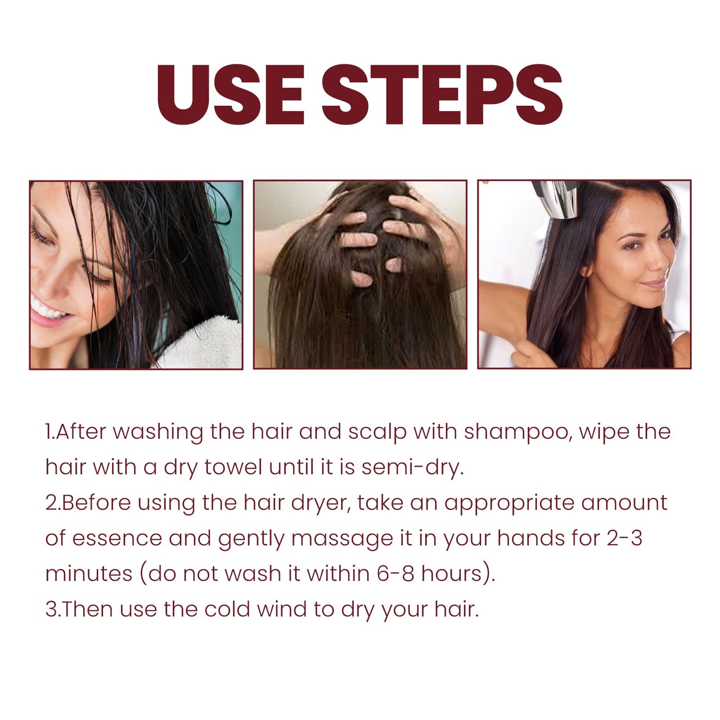 Essence Intensive pour Cheveux Nourris et Plus Forts