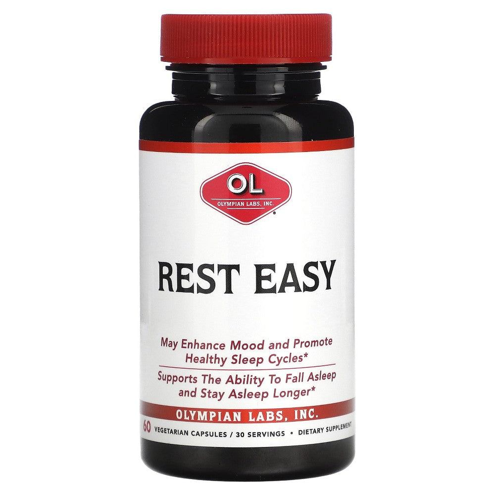 Olympian Labs Rest Easy - 60 Cápsulas Vegetarianas