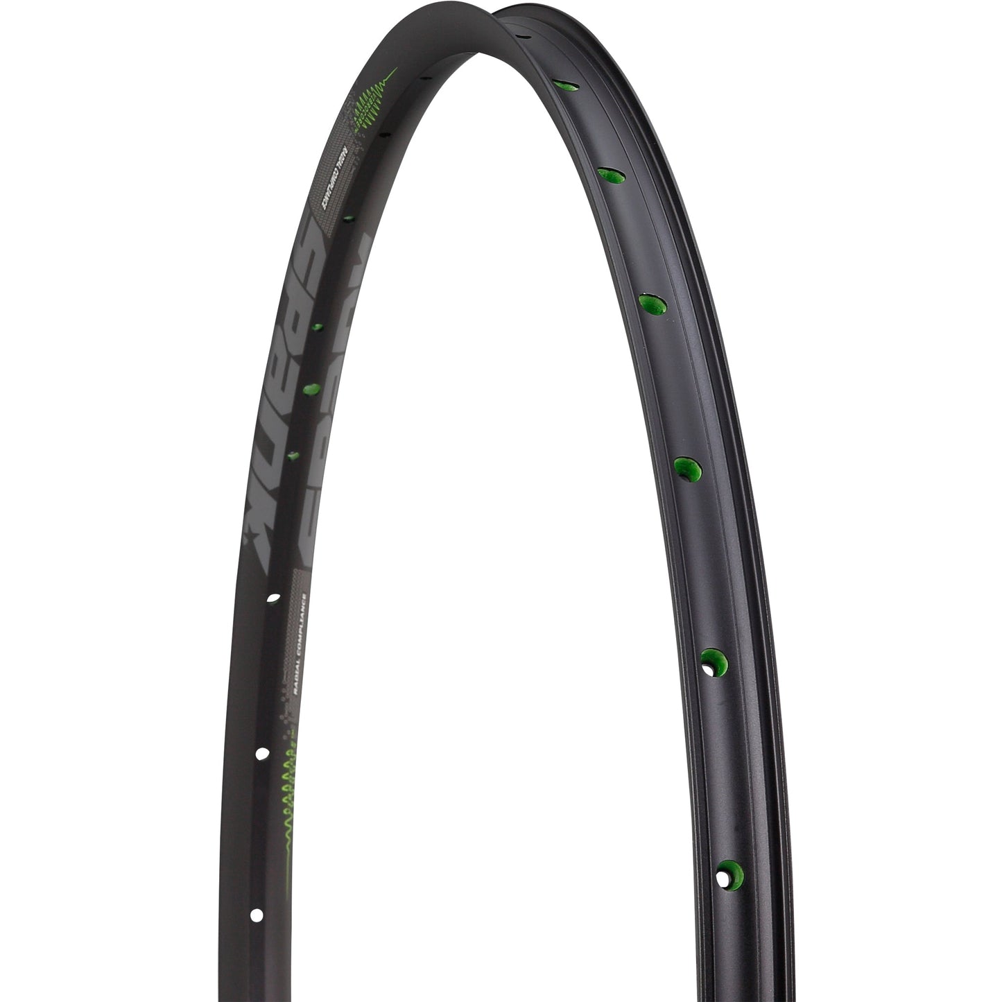 Jante Spank Flare 24 Vibrocore 700c - Noir