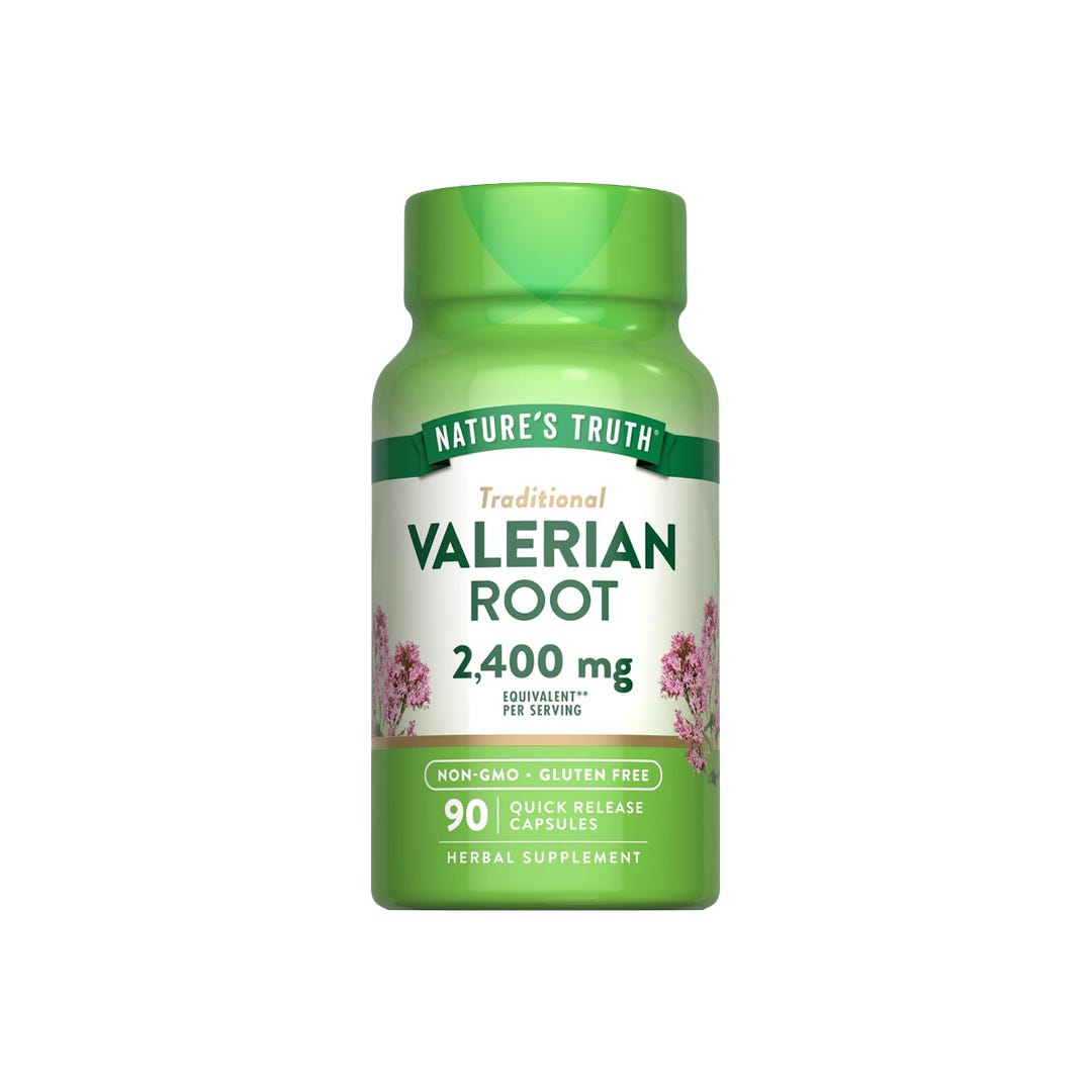 Gélules de racine de valériane Nature's Truth 2 400 mg à libération rapide - 90 unités