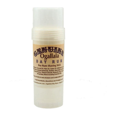 Ogallala Bay Rum Regular Scent Shaving Stick - 2.5 Oz