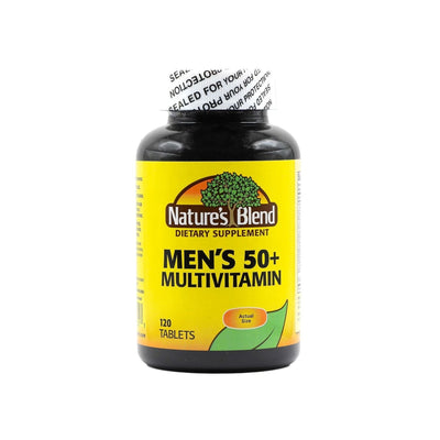 Multivitamínico Nature's Blend® para hombres mayores de 50 años – Soporte integral