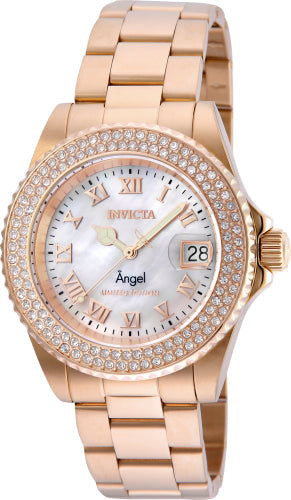 Montre Angel pour Femme Invicta - Design Élégant en Or