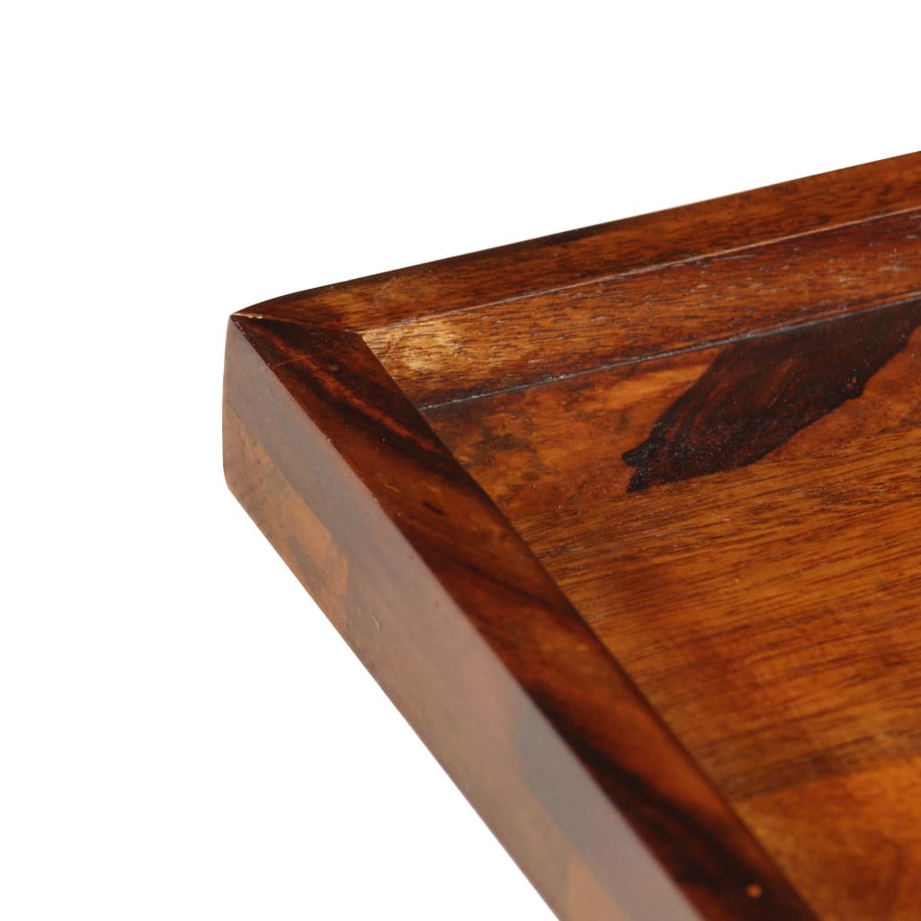 Serving Tray Solid Acacia Wood 19.7"x19.7" - Korvel-Food Inc.