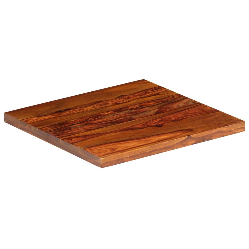 Serving Tray Solid Acacia Wood 19.7"x19.7" - Korvel-Food Inc.