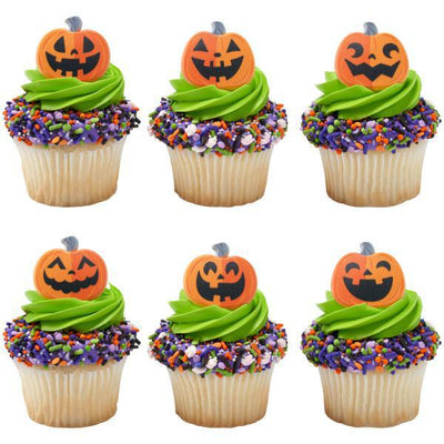 Jack-O'-Lanterns Cupcake Ring - 12ct. - Korvel