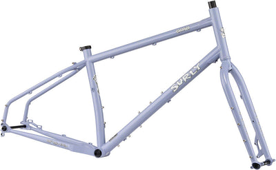 Cadre Surly Grappler - 27,5" Acier Purple Dust Bunny X-Small