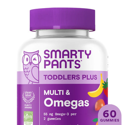 Multivitamines pour tout-petits avec Omégas - 60 gommes