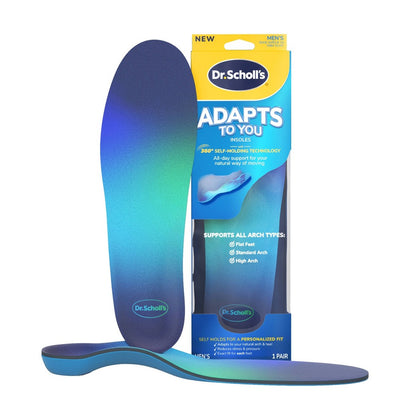 Semelles moulées personnalisées Dr. Scholl's Adapt To You pour hommes