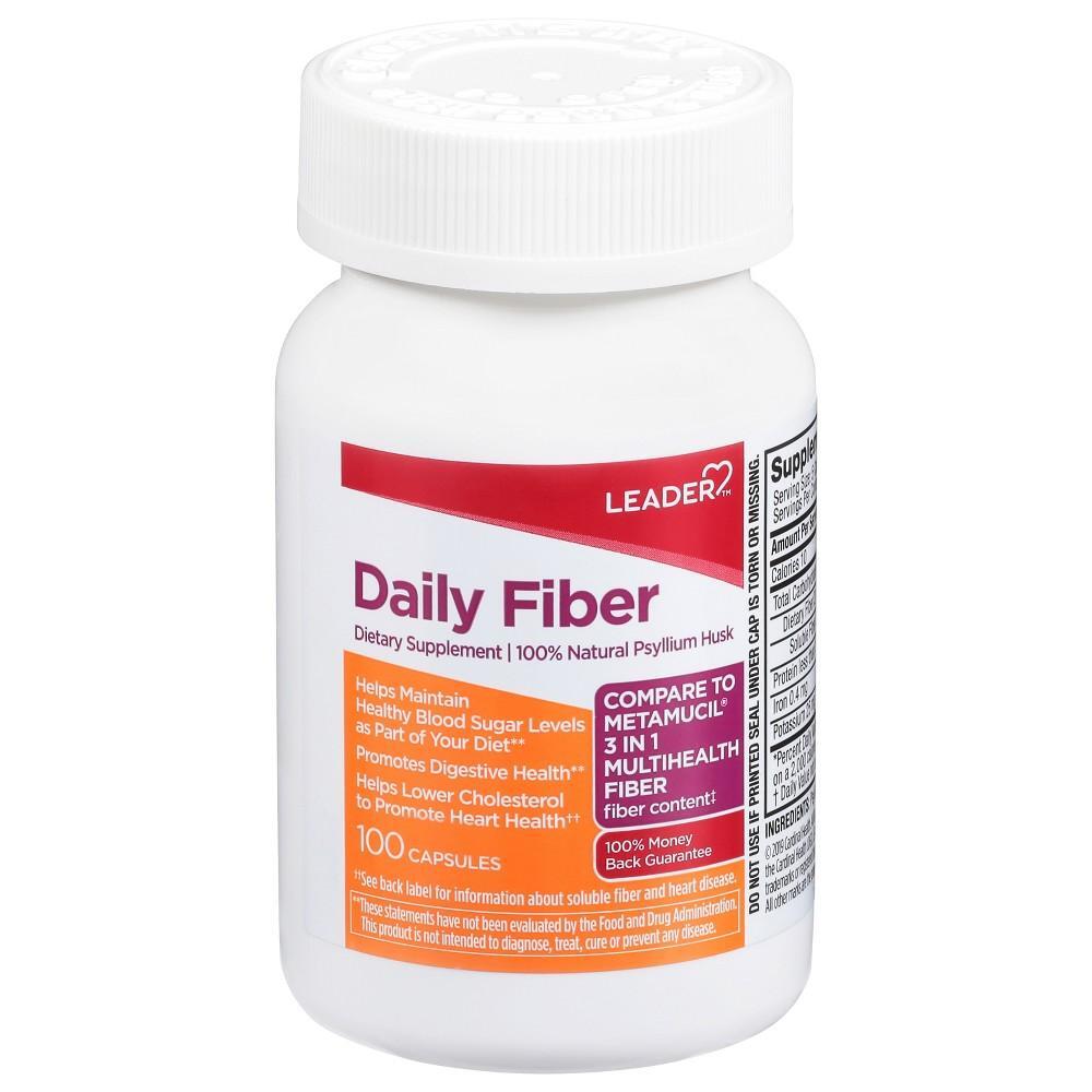 Complément alimentaire Leader Daily Fiber - 100 capsules