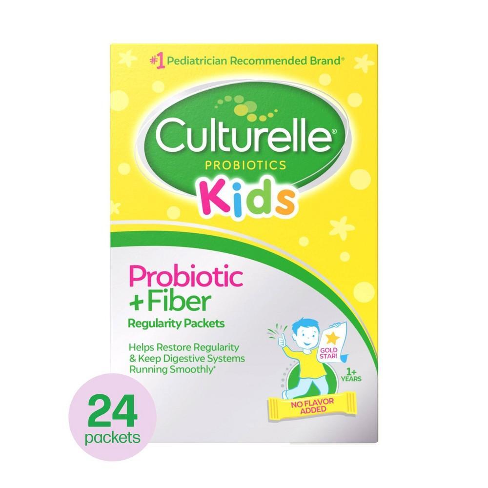 Culturelle Kids Probiotique + Fibres Sachet de Régularité, Saveur Baie