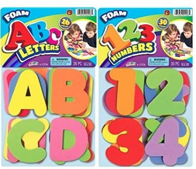 ABC Foam Letters and Numbers Set
