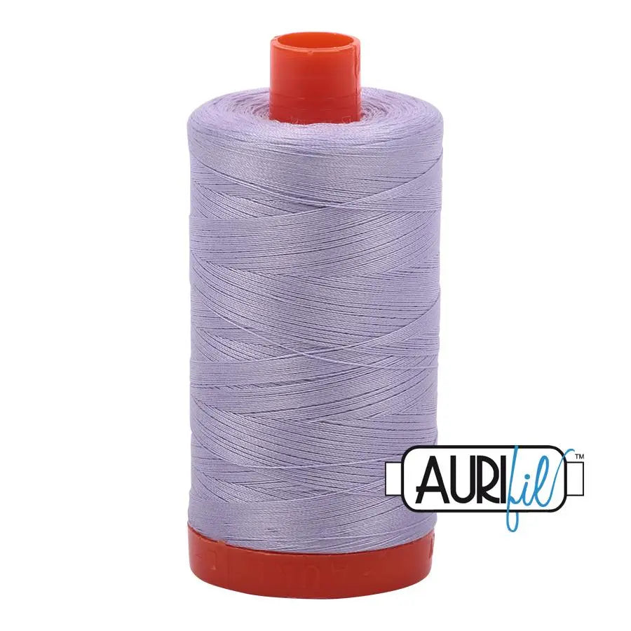 2560 Iris Aurifil Cotton 50wt Large Spool Thread