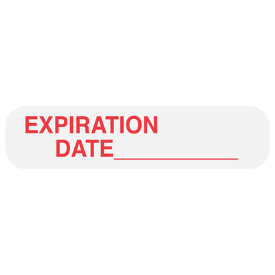 Apothecary Products Expiration Date Label