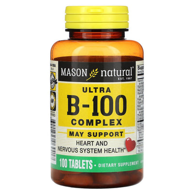 Mason Natural Ultra B-100 Complex - 100 Tablettes
