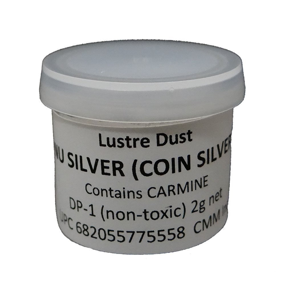 Nu Silver/Coin Silver Luster Dust - 2 Grams