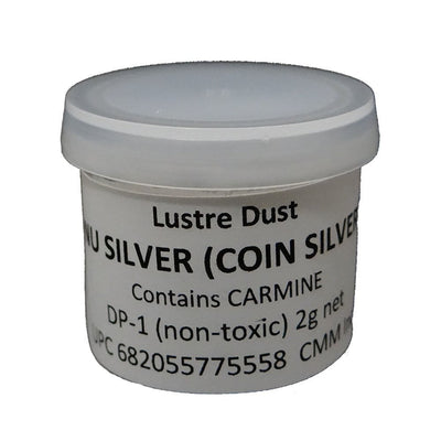 Nu Silver/Coin Silver Luster Dust - 2 Grams
