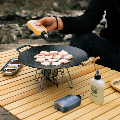 Portable Outdoor Oil Bottles for Barbecue and Camping