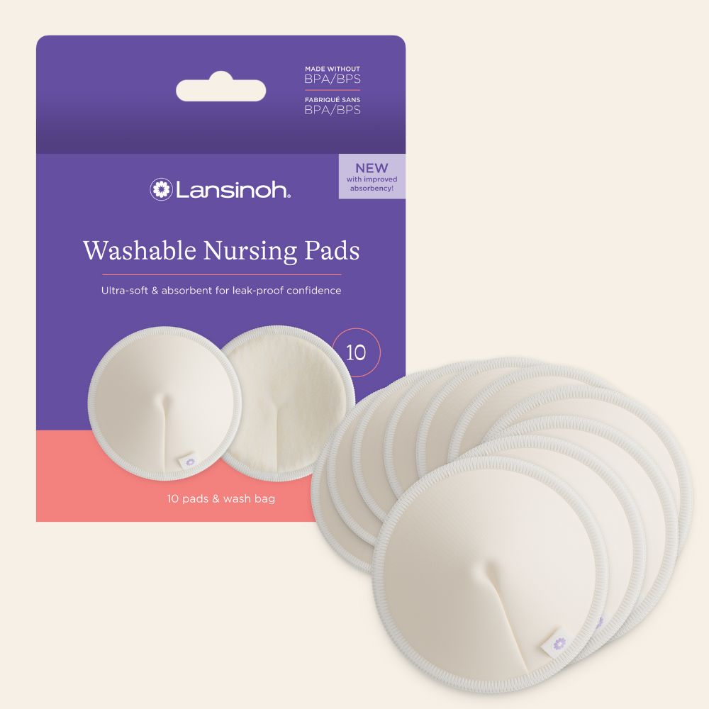 Lansinoh Washable Nursing Pads – Eco-Friendly & Ultra-Soft
