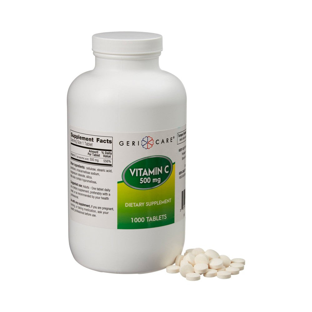 Geri-Care® Vitamine C 500 mg – Soutien Immunitaire Premium