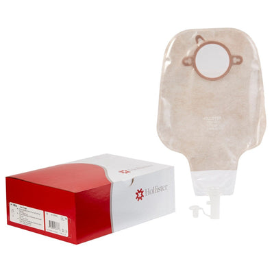 Hollister New Image 12" Drainable Ostomy Pouch - 10 Count