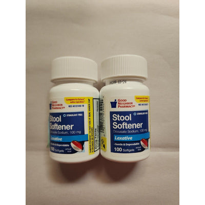 Good Neighbor Pharmacy Stool Softener 100mg - 100 Softgels
