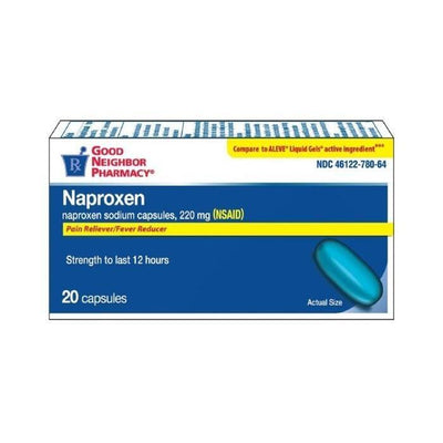 GNP Good Neighbor Pharmacy Naproxen Sodium 220mg Softgels - 20ct