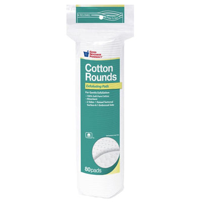 Gnp Cotton Exfoliating Rounds - 80 Count