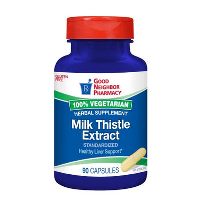 Premium Milk Thistle Extract Vegi Capsules - 90 Count
