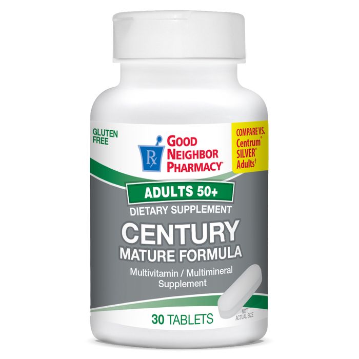 Comprimés multivitaminés Good Neighbor Pharmacy Century Mature Formula 30ct