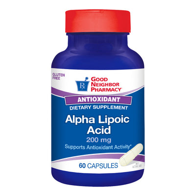 Good Neighbor Pharmacy Alpha Lipoic Acid 200mg Capsules - 60 Count