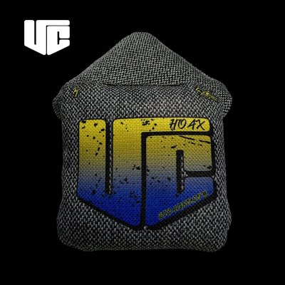 2026 HOAX CM Grey & Blue Gradient Cornhole Bags - Korvel