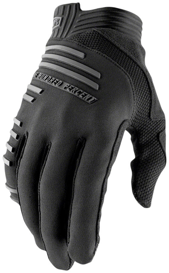 Gants R-Core 100 % - Noir à doigts complets pour hommes taille moyenne