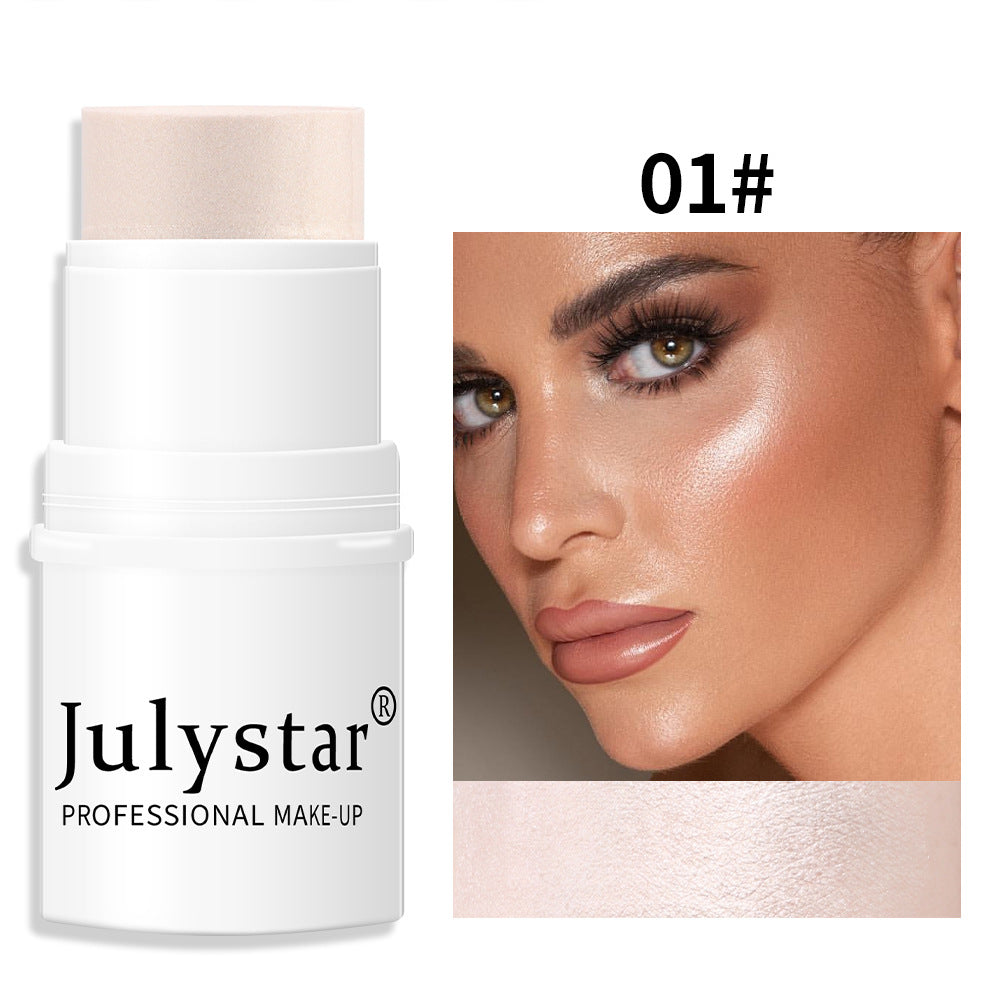 Highlighting Blusher Blush Powder Blusher Matte Blush Stick Single Color Blush - Korvel