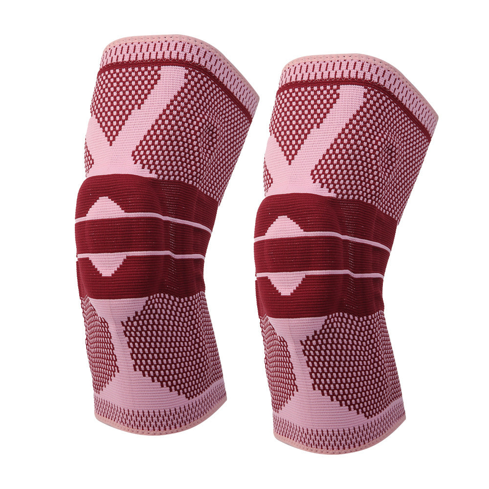 Silicone Spring Knee Protector Professional Jump Rope Knee Meniscus Protective Cover Knee Joint Sheath Running Patella - Korvel