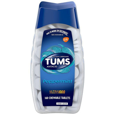 Comprimés à mâcher Tums Ultra Force Menthe