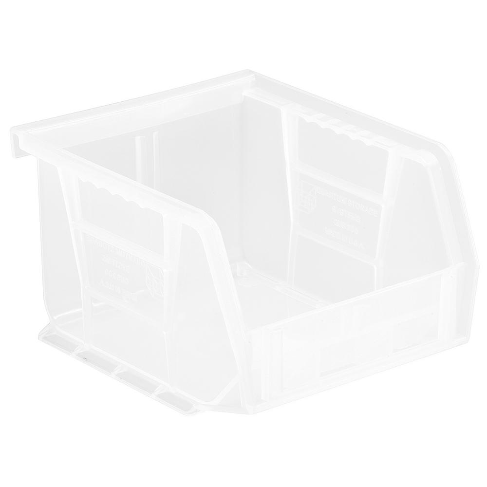 Ultra Series Stack And Hang 1.2 Gal. Storage Bin - Clear