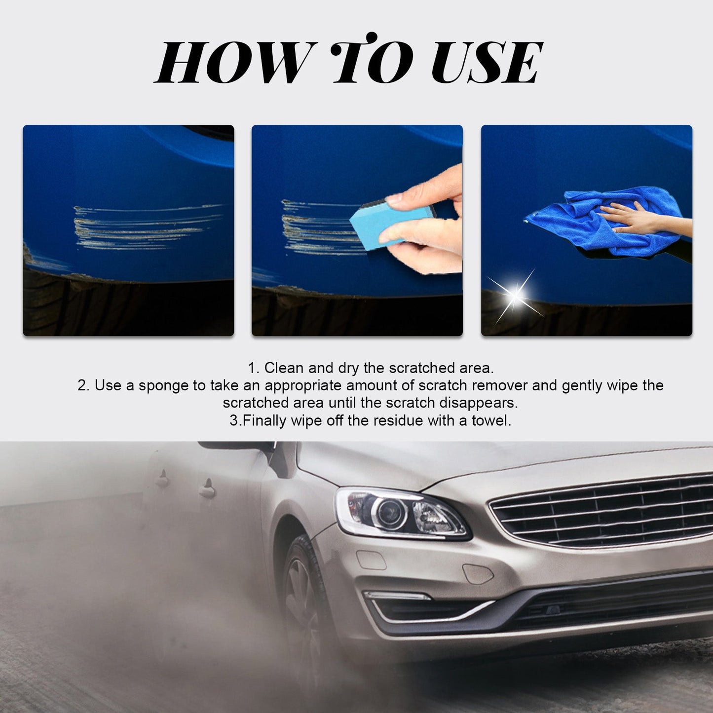 Premium Car Scratch Remover and Paint Polish