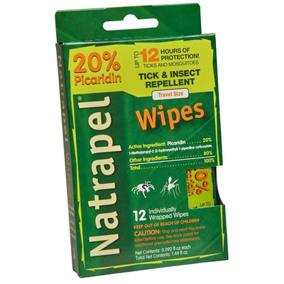 Natrapel Tick & Insect Repellent 8-Hour Wipes