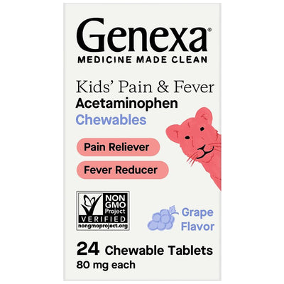 Genexa Kids Grape Flavor Chewable Tablets
