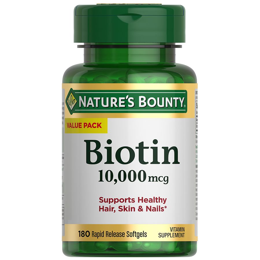 Premium Biotin Softgels for Natural Beauty Support