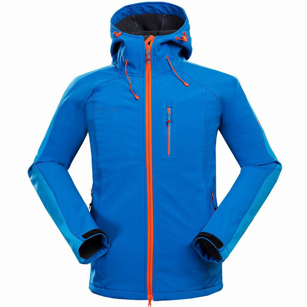 Veste coupe-vent extérieure premium pour hommes